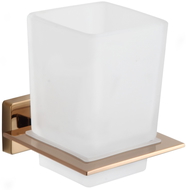 Mexen Arno toothbrush holder, rose gold - 7020738-60