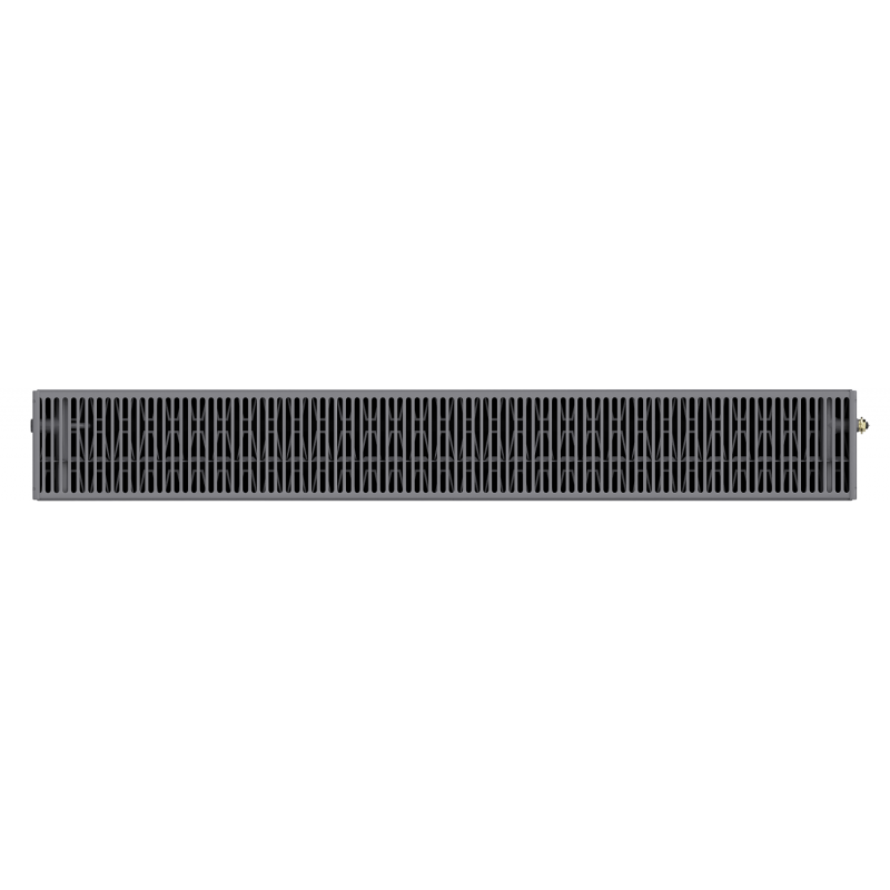 Mexen Flat CCF33 flat radiator 400 x 400 mm, bottom middle connection, 633 W, anthracite - W6C33F-040-040-66