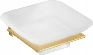 Mexen Arno soap dish, Gold - 7020739-50