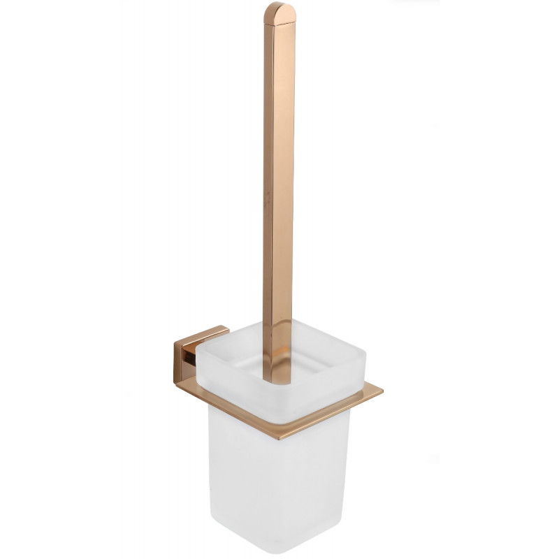 Mexen Arno toilet brush, Rose gold - 7020750-60