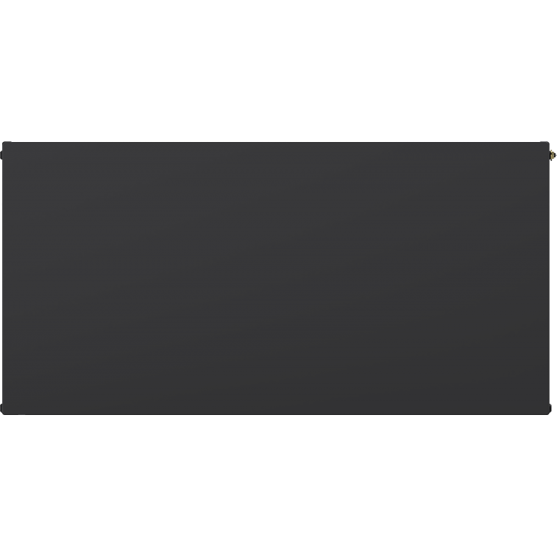 Mexen Flat CCF33 panel radiator 500 x 1000 mm, central bottom connection, 1901 W, anthracite - W6C33F-050-100-66
