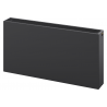 Mexen Flat CCF33 panel radiator 600 x 400 mm, bottom centre connection, 880 W, anthracite - W6C33F-060-040-66