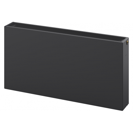 Mexen Flat CCF33 panel radiator 600 x 2000 mm, bottom centre connection, 4402 W, anthracite - W6C33F-060-200-66