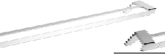 Mexen Lea double towel rack, Chrome - 7026025-00