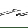 Mexen Lea double towel rack, Black - 7026025-70