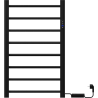 Mexen Oso electric heater 2-in-1 standing 910 x 500 mm, 200 W, black - W304-0910-500-00-70