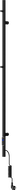 Mexen Pino electric radiator with towel racks 1405 x 32 mm, 75 W, black - W301-1405-032-00-70