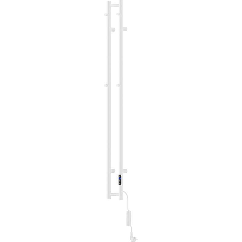 Mexen Pino electric radiator with towel hangers 1405 x 137 mm, 150 W, white - W301-1405-137-00-20
