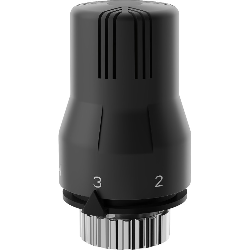 Mexen Uni-G thermostatic radiator head, black - W908-002-70