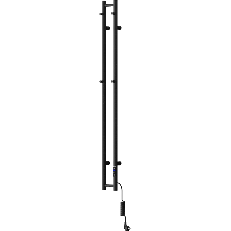 Mexen Pino electric radiator with towel racks 1405 x 137 mm, 150 W, black - W301-1405-137-00-70