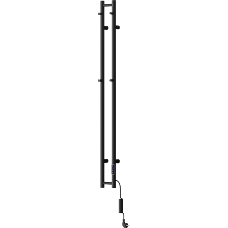 Mexen Pino electric radiator with towel racks 1405 x 137 mm, 150 W, black - W301-1405-137-00-70