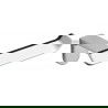 Mexen Lea toilet roll holder, Chrome - 7026033-00