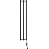 Mexen Pino electric radiator with towel rails 1405 x 242 mm, 200 W, black - W301-1405-242-00-70