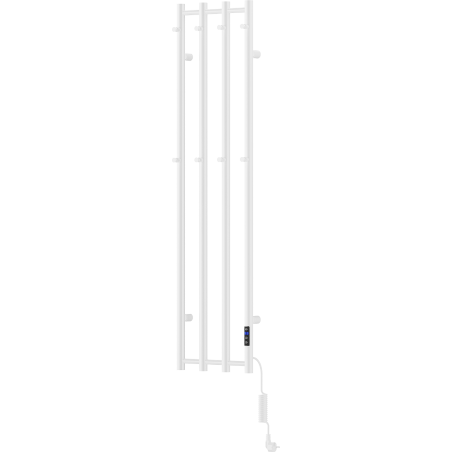 Mexen Pino electric radiator with towel hangers 1405 x 347 mm, 250 W, white - W301-1405-347-00-20