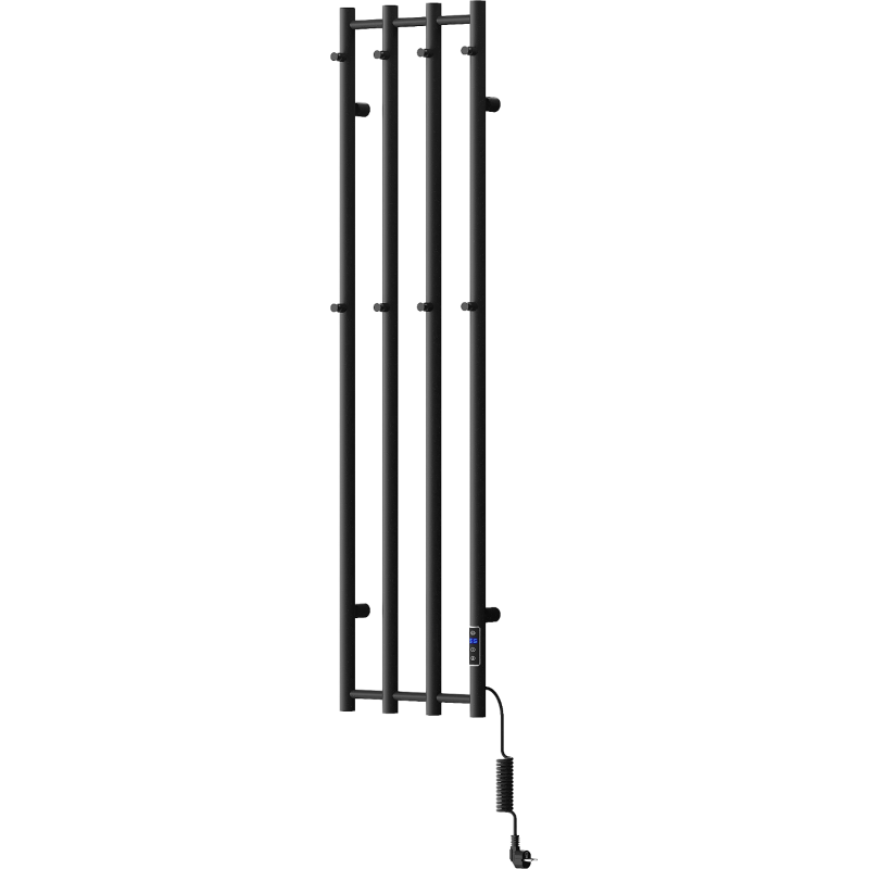 Mexen Pino electric radiator with towel racks 1405 x 347 mm, 250 W, black - W301-1405-347-00-70