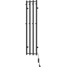 Mexen Pino electric radiator with towel racks 1405 x 347 mm, 250 W, black - W301-1405-347-00-70