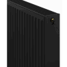 Mexen CC22 flat radiator 400 x 1500 mm, bottom central connection, 1778 W, black - W6C22-040-150-70