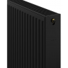 Mexen CC22 plate radiator 400 x 2600 mm, bottom centre connection, 3082 W, black - W6C22-040-260-70