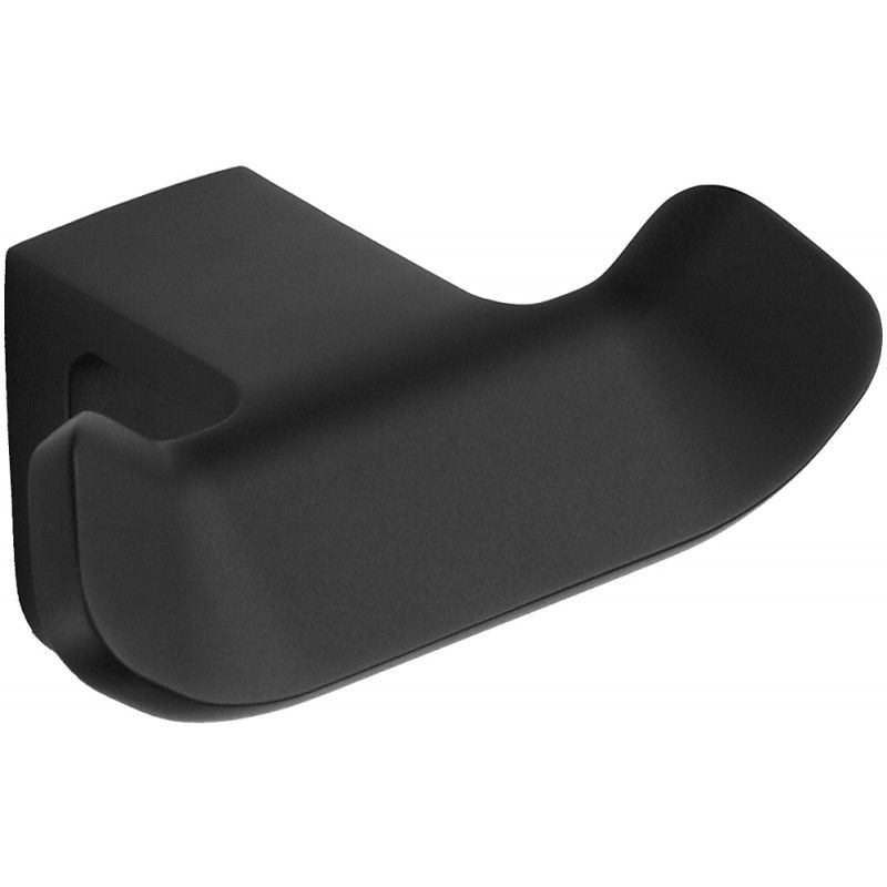 Mexen Lea double towel hook, Black - 7026035-70
