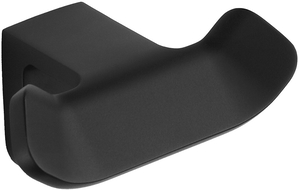 Mexen Lea double towel hook, Black - 7026035-70