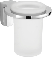 Mexen Lea toothbrush cup, Chrome - 7026038-00