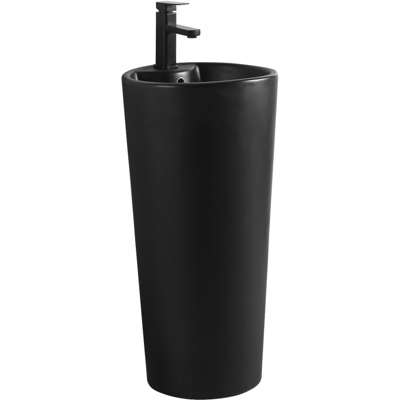 Mexen Rena freestanding washbasin 40 x 40 cm, black matte - 26014070