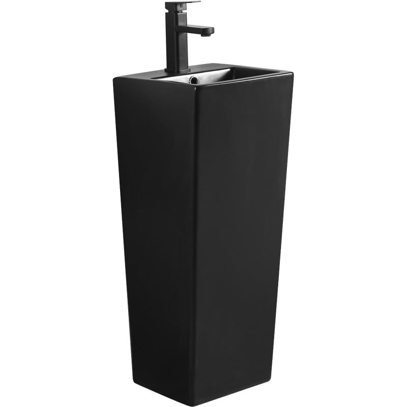 Mexen Sira freestanding washbasin 34 x 32 cm, matte black - 26023370