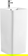 Mexen Otra free-standing sink 40 x 40 cm, white - 26034000