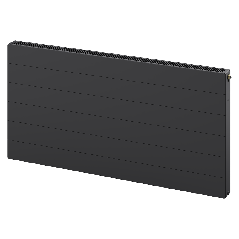Mexen Line CCL21 panel radiator 600 x 600 mm, central bottom connection, 726 W, anthracite - W6C21L-060-060-66