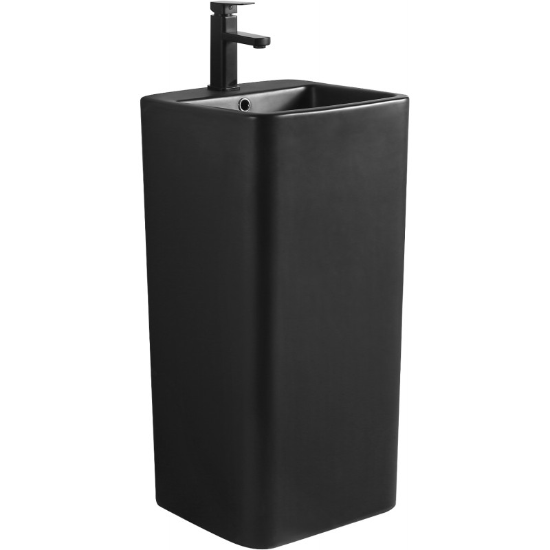 Mexen Otra freestanding washbasin 40 x 40 cm, black matte - 26034070