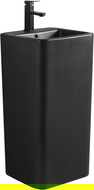 Mexen Otra freestanding washbasin 40 x 40 cm, black matte - 26034070