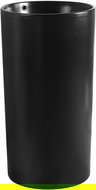 Mexen Nerda freestanding washbasin 46 x 46 cm, matte black - 26084670