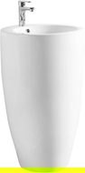 Mexen Alona freestanding washbasin 50 x 50 cm, white - 26094800