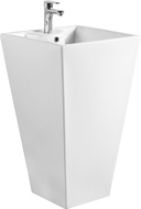 Mexen Pia freestanding washbasin 47 x 47 cm, white - 26104700
