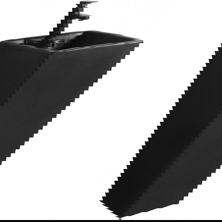 Mexen Pia freestanding sink 47 x 47 cm, matte black - 26104770