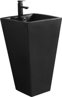 Mexen Pia freestanding sink 47 x 47 cm, matte black - 26104770