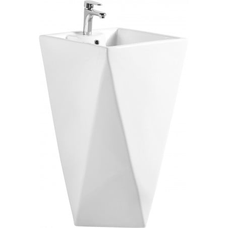 Mexen Ida freestanding washbasin 47 x 47 cm, white - 26114600