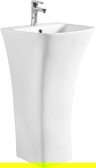 Mexen Nel freestanding washbasin 44 x 43 cm, white - 26134500