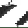 Mexen Nel freestanding sink 44 x 43 cm, black matte - 26134570