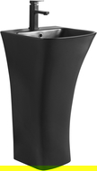 Mexen Nel freestanding sink 44 x 43 cm, black matte - 26134570