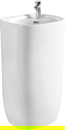Mexen Irma freestanding sink 50 x 46 cm, white - 26145100
