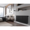 Mexen CC33 panel radiator 300 x 2400 mm, bottom central connection, 3202 W, black - W6C33-030-240-70
