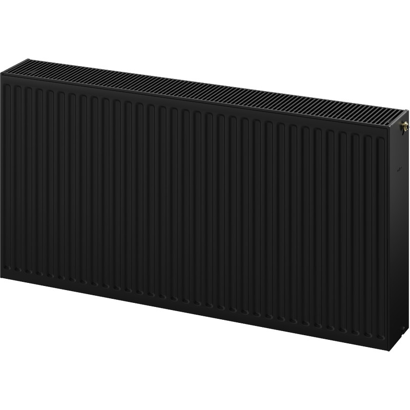 Mexen CC33 panel radiator 300 x 2400 mm, bottom central connection, 3202 W, black - W6C33-030-240-70