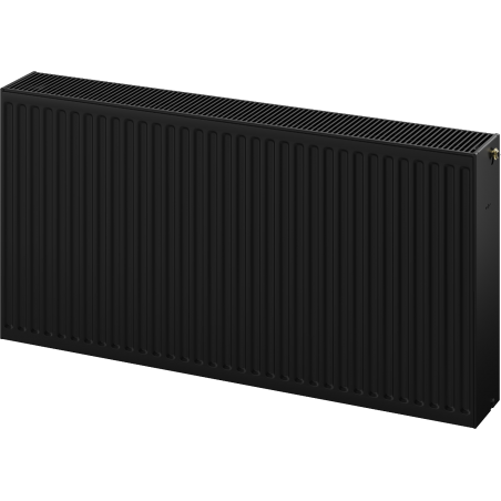 Mexen CC33 panel radiator 300 x 2400 mm, bottom central connection, 3202 W, black - W6C33-030-240-70