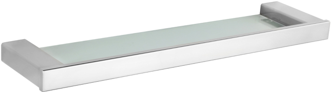 Mexen Pavo hanging glass shelf, Chrome - 7030437-00