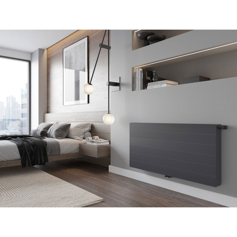 Mexen Line CCL22 panel radiator 500 x 400 mm, bottom centre connection, 546 W, anthracite - W6C22L-050-040-66