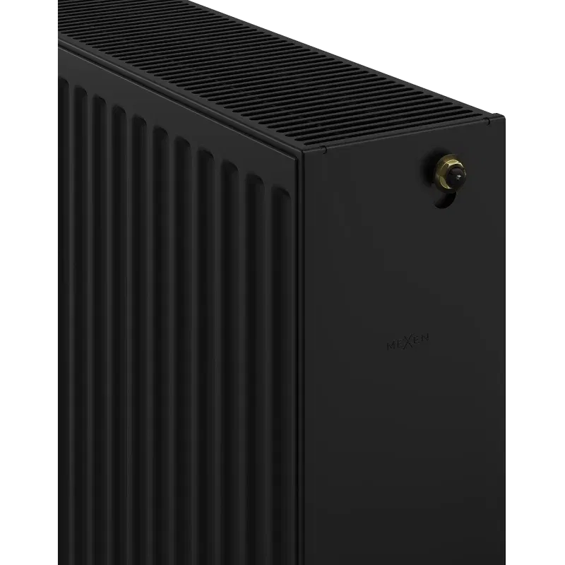 Mexen CC33 plate radiator 400 x 1400 mm, bottom centre connection, 2364 W, black - W6C33-040-140-70