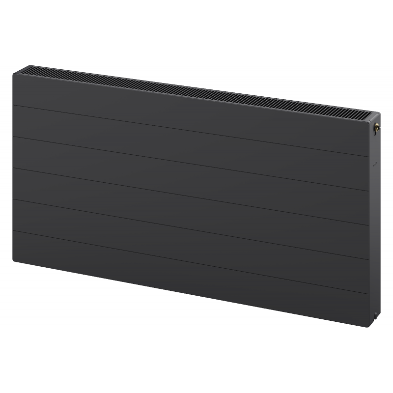 Mexen Line CCL22 panel heater 600 x 600 mm, bottom central connection, 949 W, anthracite - W6C22L-060-060-66