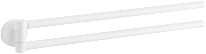 Mexen Remo double swivel towel rack, White - 70507255-20
