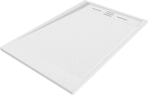 Mexen Amon Rectangular Shower Tray SMC 100 x 70 cm, White - 4F107010